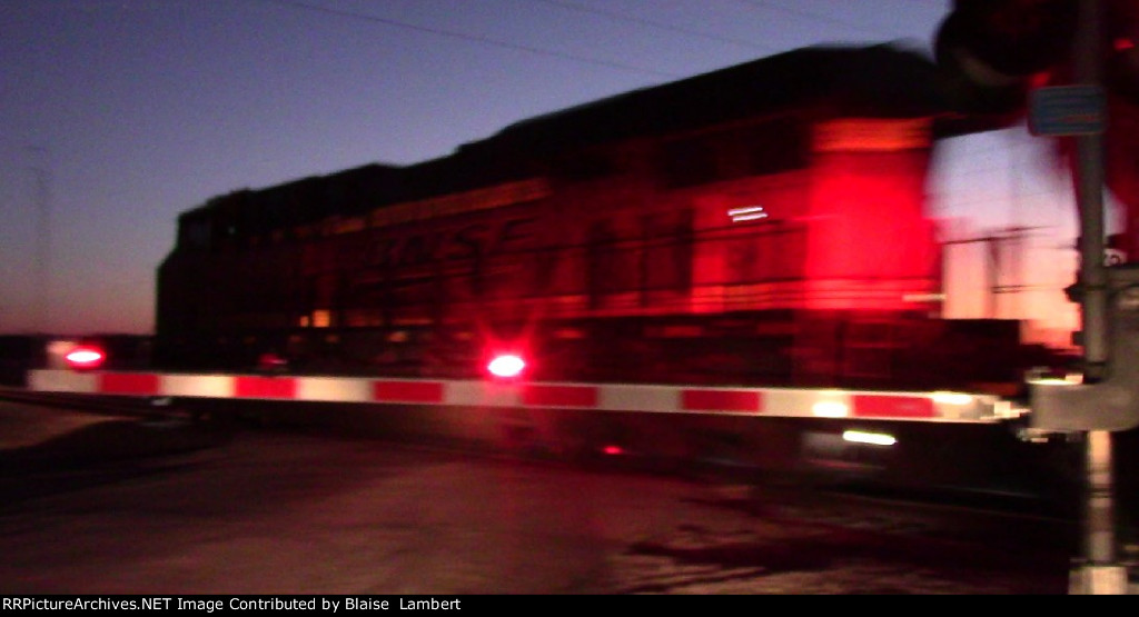 BNSF geometry train 